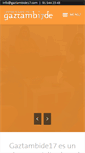 Mobile Screenshot of gaztambide17.com