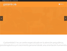 Tablet Screenshot of gaztambide17.com